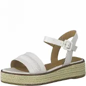 Tamaris 1-1-28250-28/109 OFFWHITE Riemchensandalen FS 2022, Spocc:39