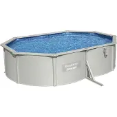 Bestway 56586 Hydrium 500x360x120cm Ovaler Stahlpool Durchsichtig 16296 Liters Durchsichtig 16296 Liters