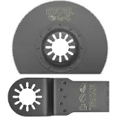 Ryobi Sägeblatt-Set RAK02MT, 2-teilig, für Multitool