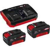 Einhell Power X-Change PXC-Starter-Kit 2x 3,0Ah & Twincharger Kit