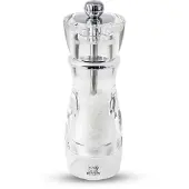 Peugeot Salzmühle VITTEL 16cm Acryl Transparent Stahlmahlwerk Gewürzmühle