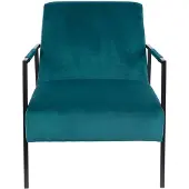 Feliz Sessel Wakasan 81 x 76 cm Polyester/Stahl grün