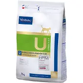 Virbac Veterinary HPM CAT Urology 2 Dissolution & Prévention - Croquette pour chat, aliment compl 7000 g