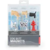 Kikkerland - Dog Butt Magnets 6 Per Set