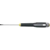 Bahco ERGO Schraubendreher für Schlitzschrauben mit 3-Komponenten-Griff, 1,6 mm × 8 mm × 150 mm