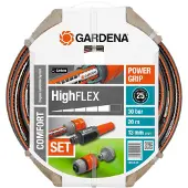 Gardena Gartenschlauch-Set 6-tlg. Comfort HighFLEX 20 m 18064-20