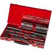 DORMER Gewindeschneidzeugsatz 21 M3-M12 21 teilig HSS Metallkassette