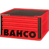 Bahco Rot - Werkstattwagen Aufsatz mit 4 Schubladen - 693 mm x 510 mm x 396 mm