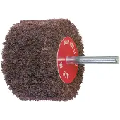 PFERD POLINOX Vlies-Schleifstift PNL Ø 60x25 mm Schaft-Ø 6 mm A100 für Feinschliff und Finish