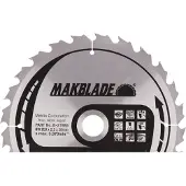 Makita Kreissägeblatt, MAKBLADE 260 x 30 mm, 24 Zähne