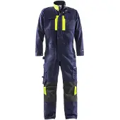 Fristads Schweisser overall 8044 WEL 131166 - marine/warnschutz-gelb - 3XL