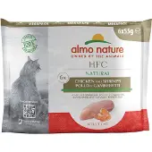 Almo Nature HFC Natural Huhn mit Garnelen Katzen-Nassfutter (55 g)