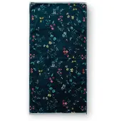 Pip studio Badetuch Les Fleurs Dunkelblau (70 x 140 cm)