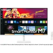 Samsung M70C, 81,3 cm (32"), 3840 x 2160 Pixel, 4K Ultra HD, LED, 4 ms, Weiß
