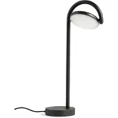 HAY Marselis Tischleuchte Soft black - , Marselis, dimmbar, Schwarz, für Wohnzimmer, Metall, Design