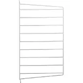 String - Wandleiter für Regal 50 x 30 cm, weiß
