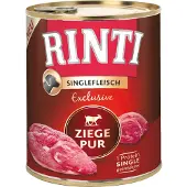Rinti Singlefleisch Exclusive Ziege Pur 6x800 g