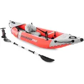 Intex 68303NP, Aufblasbares Kajak, 1 Person(en), 100 kg, Grau, Rot, Polyvinylchlorid (PVC), Vinyl, 1 Sitz(e)