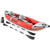 Intex 68309NP - Boot - Excursion Pro Kayak K2 Set (inkl. Alu-Paddel + Pumpe)