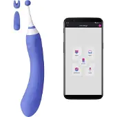 Lovense Hyphy - App-gesteuerter 2-in-1-Vibrator (lila)