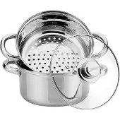 King Hoff Dampfgarer 24 cm Edelstahl 5L KH-3318