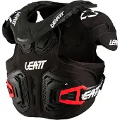 Leatt Fusion 2.0 Junior Schwarz Kinder Protektoren Weste Größe 2XL