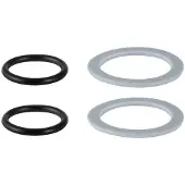 Geberit Mepla Dichtungsset EPDM/PE-LD d63 bestehend aus 2x O-Ring und Scheibe