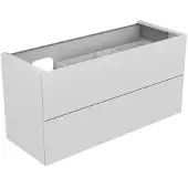 Keuco Waschtischunterbau PLANNING EDITION 11 1400 x 700 x 535 mm, Siphonausschnitt links Trüffel