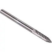 DORMER Frässtift SPG Ø 3 Kopflänge 14 mm Schaft-Ø 3 HM Verzahnung für Superlegierungen