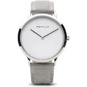 Bering - Armbanduhr - uni - Classic - silber glänzend - 14937-104