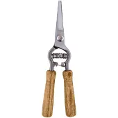 Esschert Design | Gartenschere - Holzgriff - 6,4x2x24,4 cm - Präzises Schneiden - Ergonomisch