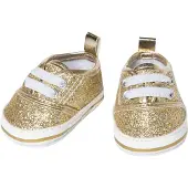 Heless puppenschuhe Junior 38-45 cm gold/weiß