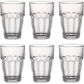 Bormioli Rocco 24 x Rock Bar Trasparente Longdrink 37cl * - stapelbar (transparent) - (gehärtet)