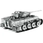 Metal Earth Fascinations - Metal Earth Panzer, lasergeschnittener 3D-Konstruktionsbausatz, ab 14 Jahren (Tiger 1)