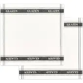 DDDDD Geschirrtuch Glass Cloth White (2er Set)