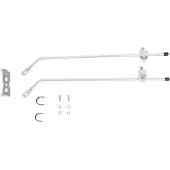 Tom Fasteners Heckträger Silber