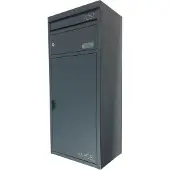 SafePost 65 Briefkasten mit Paketfach anthrazit