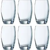 Arcoroc Cabernet Becher aus gehärtetem Glas, spülmaschinenfest, 6er Set, 150 g – elegant und robust
