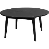 White Label Couchtisch - 80 cm - Schwarz