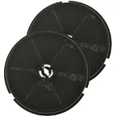 Amica KF 17980, Filter für Dunstabzugshaube, Schwarz, Karbon, , 2 Stück(e), 190 mm