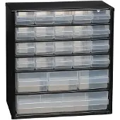 Raaco 24 Schubladen Metallschrank, Kleinteilemagazin