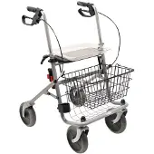 Drive Medical Standard Rollator Cristallo, silber- 9,1 kg
