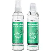 Casida Aloe Vera Gel+aloe Vera Spray Set