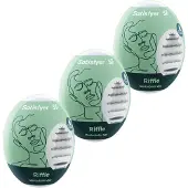 Satisfyer Egg Riffle - Ei-Masturbator-Set (3 Stück)