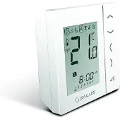 Salus | VS20WRF (Weiß) | digitaler programmierbarer Raumthermostat Batterie