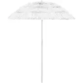 vidaXL Sonnenschirm Hawaii Weiß 180 cm