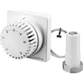 Oventrop OV Thermostat Uni FH m Fverst. weiss Kapillarrohr 10000mm
