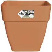 Elho Vibia Campana Vierkant 30 bloempot bruin