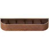 Audo Copenhagen Epoch Wandaufhängung, dunkelbraun, 50 cm, Holz - Audo , Epoch, Holz, für Wohnzimmer, Holz, Design