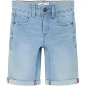 Name it Slim Fit Jeans Shorts Kurze Denim Hose 5-Pocket Pants Größe:
